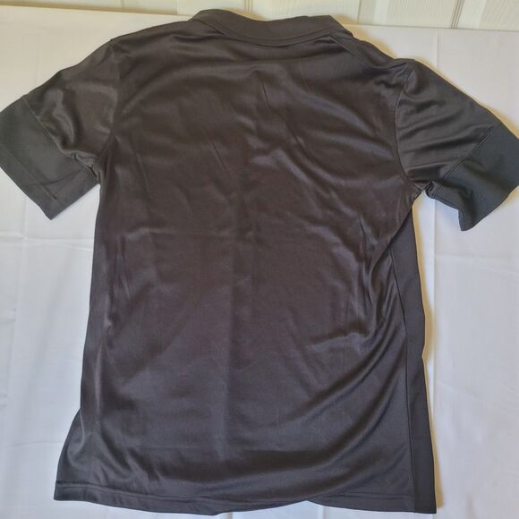 Los Angeles Rams Polo Shirt Men’s Medium NFL Team Apparel Black Golf Polo - Picture 2 of 9